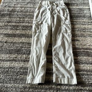 Holster cargo pants white